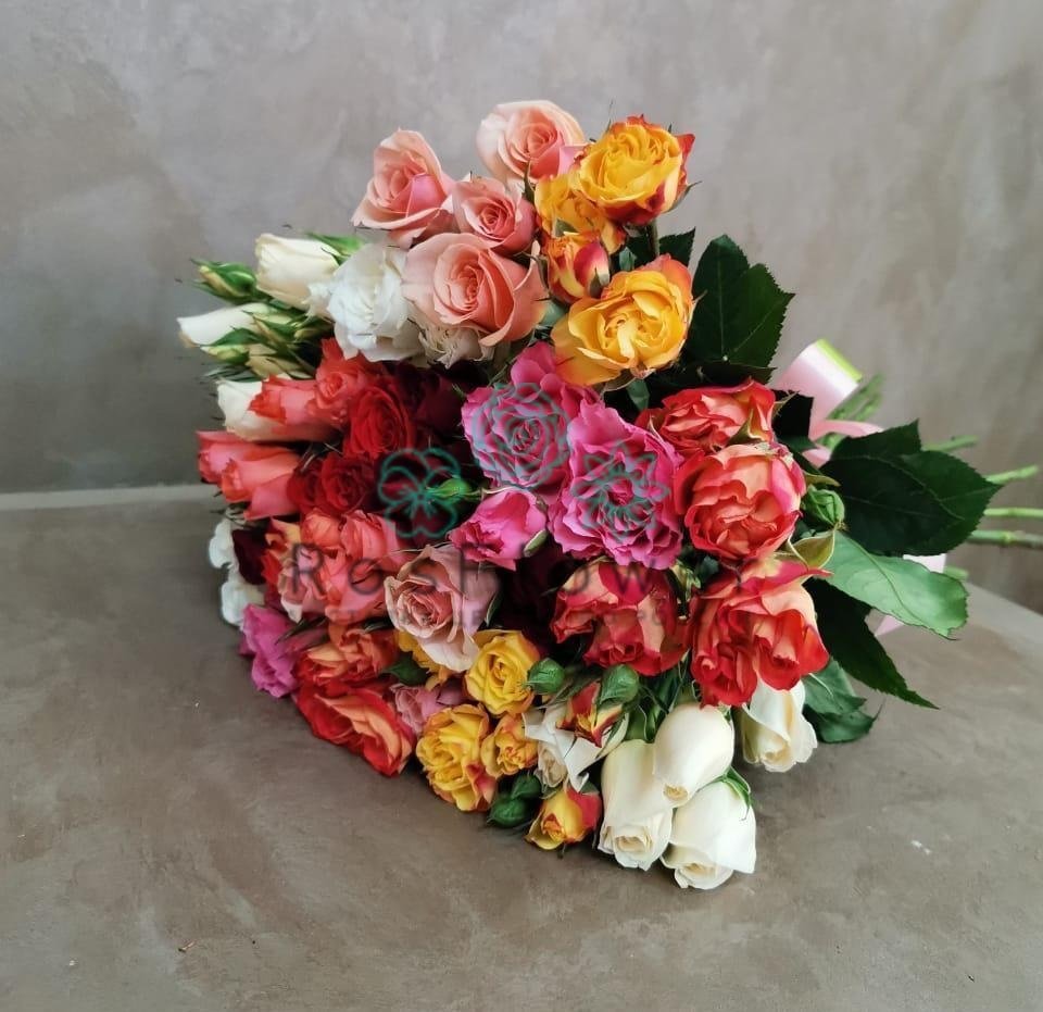 Букет цветов из: Розы в Мариинском Посаде