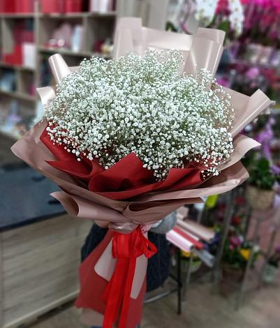 Букет цветов из: Гипсофила в Мариинском Посаде
