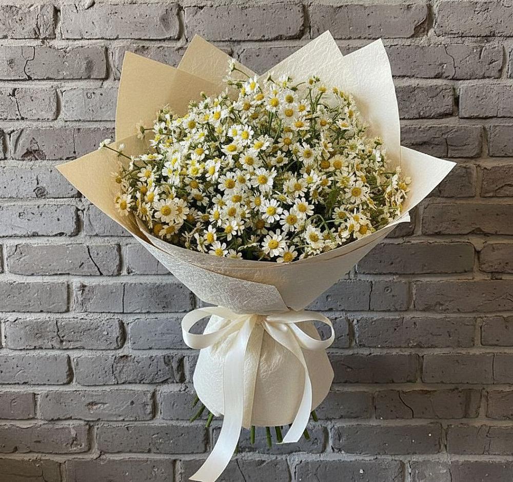 Букет цветов из: Ромашки в Мариинском Посаде