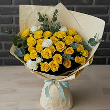 Букет цветов из:  Розы #REPLACE_PRED# Мариинском Посаде