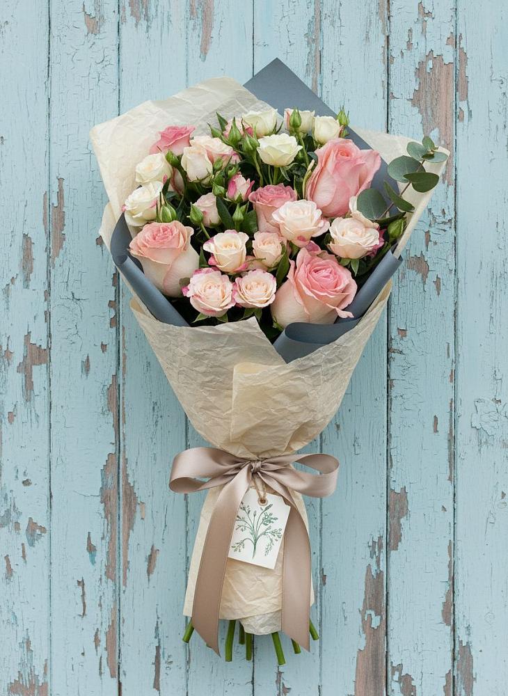 Букет цветов из: Розы в Мариинском Посаде