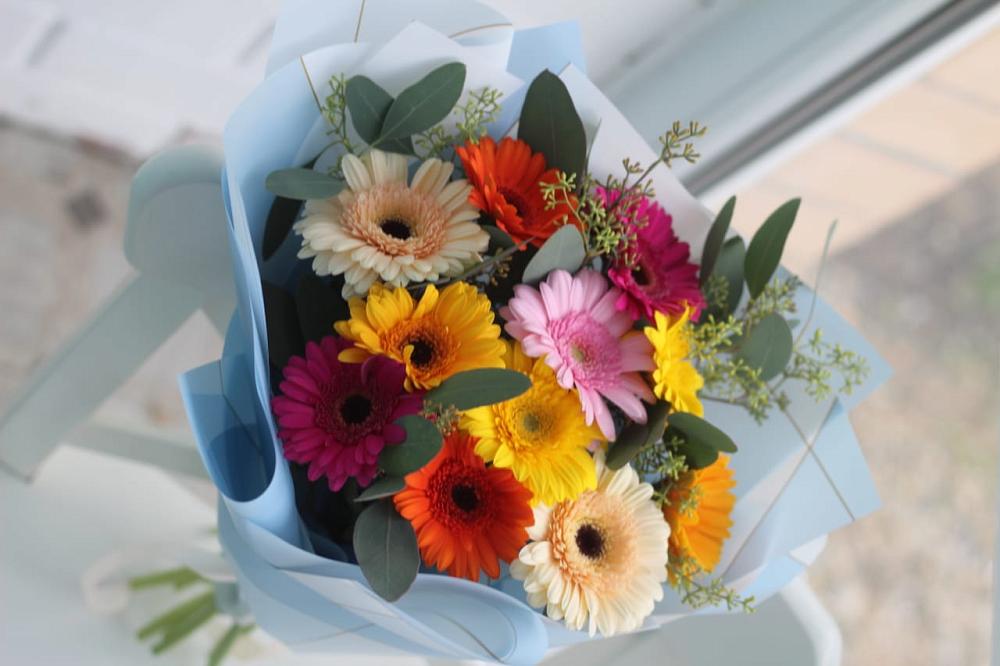 Букет цветов из: Герберы в Мариинском Посаде