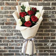 Букет цветов из:  Розы в Мариинском Посаде