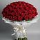 Букет 101 Красная роза Блэк Мэджик в Мариинском Посаде