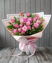 Букет Розовый кустик в Мариинском Посаде