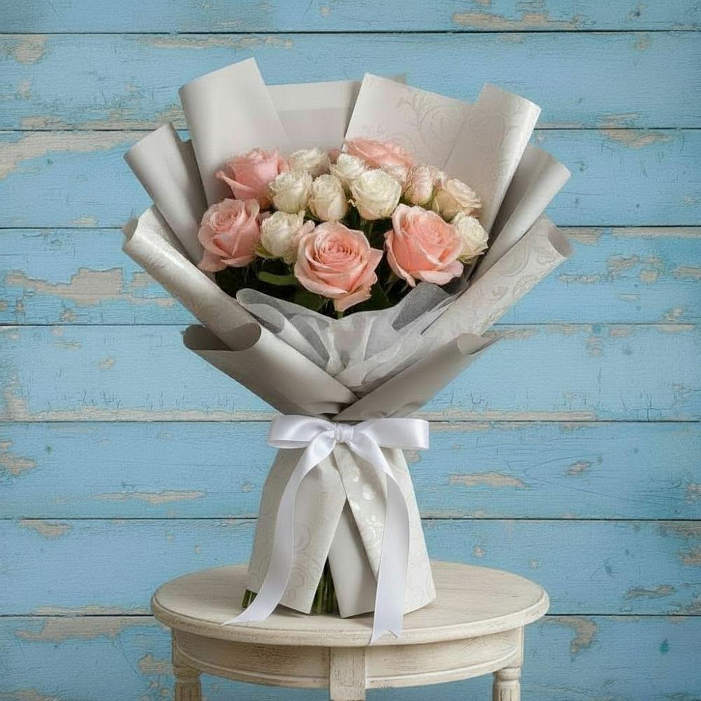 Букет цветов из: Розы в Мариинском Посаде