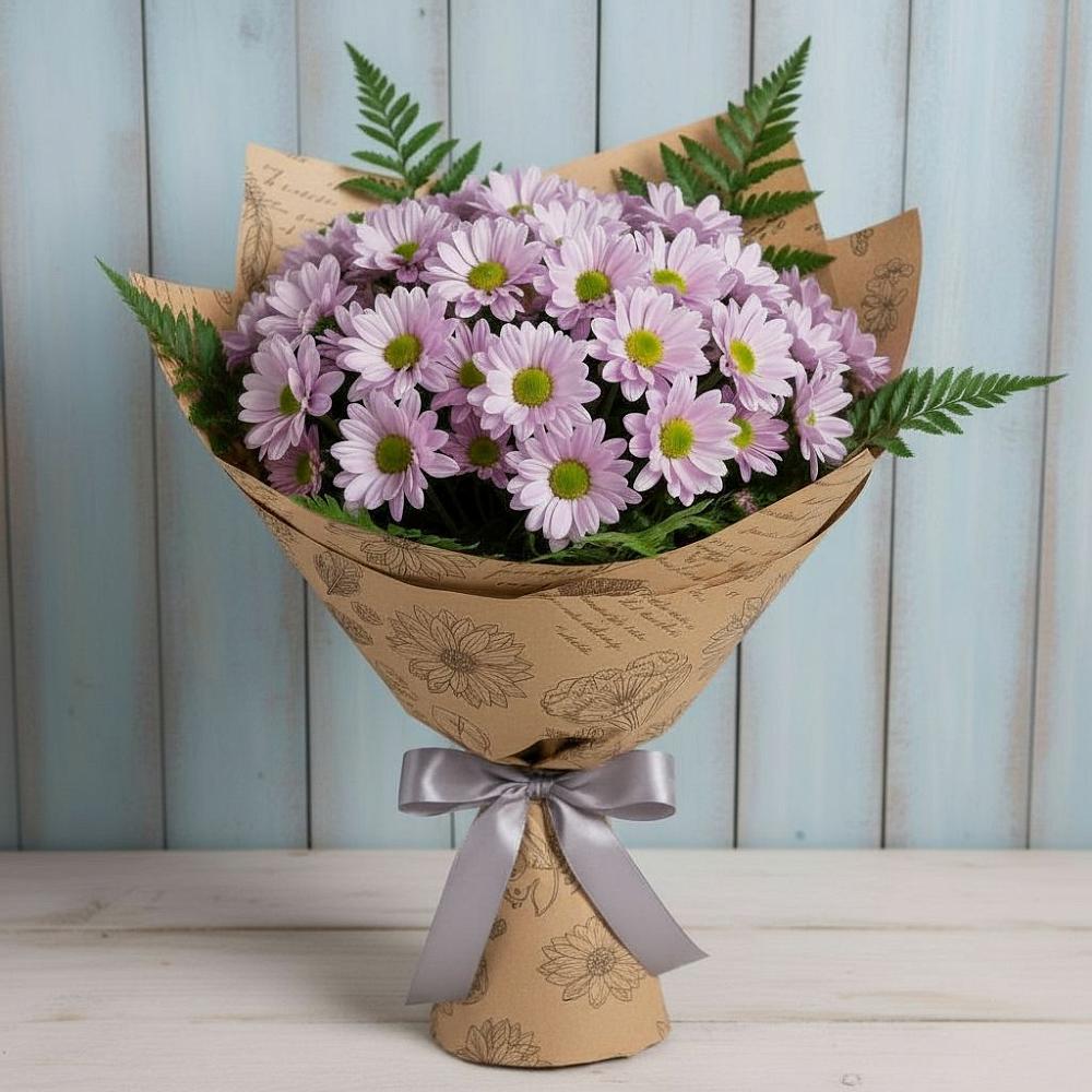 Букет цветов из: Хризантемы в Мариинском Посаде