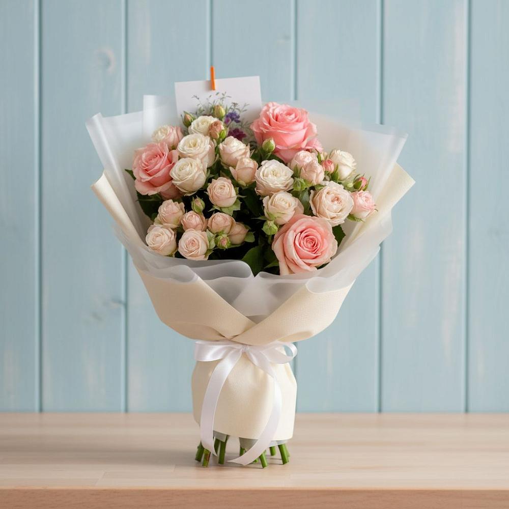 Букет цветов из: Розы в Мариинском Посаде