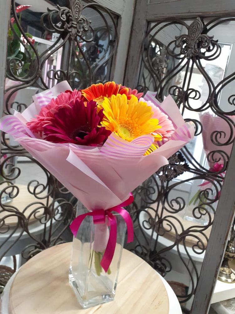 Букет цветов из: Герберы в Мариинском Посаде