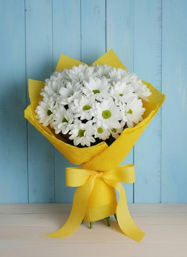 Букет цветов из: Хризантемы в Мариинском Посаде