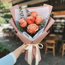 Букет цветов из:  Розы в Мариинском Посаде