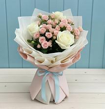 Букет цветов из:  Розы в Мариинском Посаде