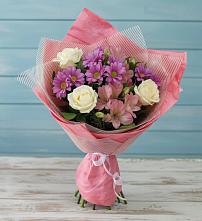 Букет цветов из:  Герберы в Мариинском Посаде