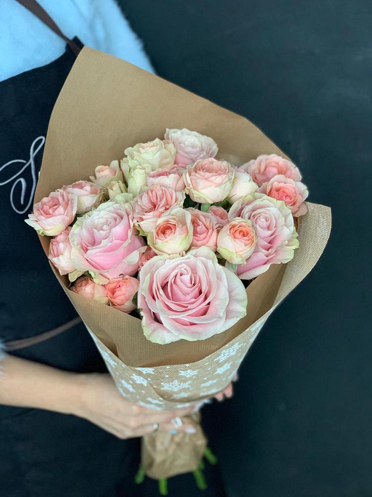 Букет цветов из: Хризантемы и Розы в Мариинском Посаде