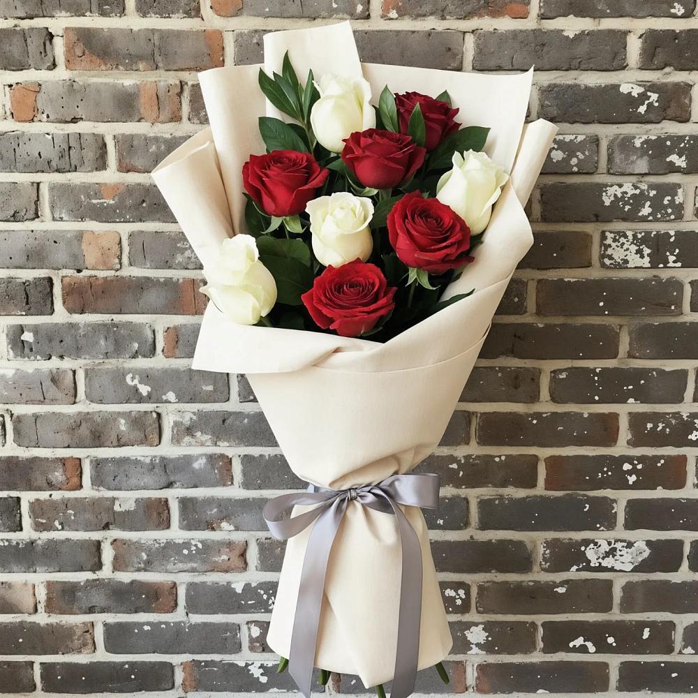 Букет цветов из: Розы в Мариинском Посаде