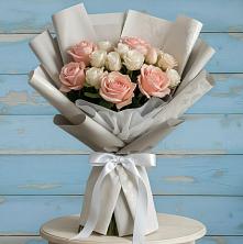 Букет цветов из:  Розы в Мариинском Посаде