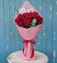 Букет цветов из:  Розы в Мариинском Посаде