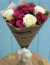 Букет цветов из:  Розы в Мариинском Посаде