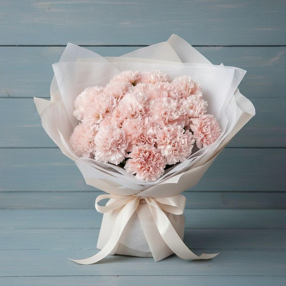 Букет цветов из: Гвоздики в Мариинском Посаде