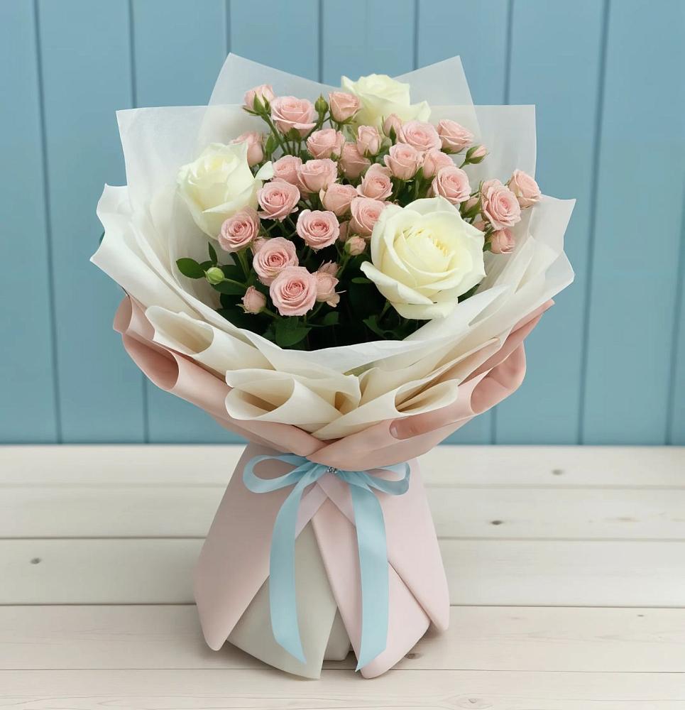 Букет цветов из: Розы в Мариинском Посаде