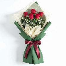 Букет цветов из:  Розы в Мариинском Посаде